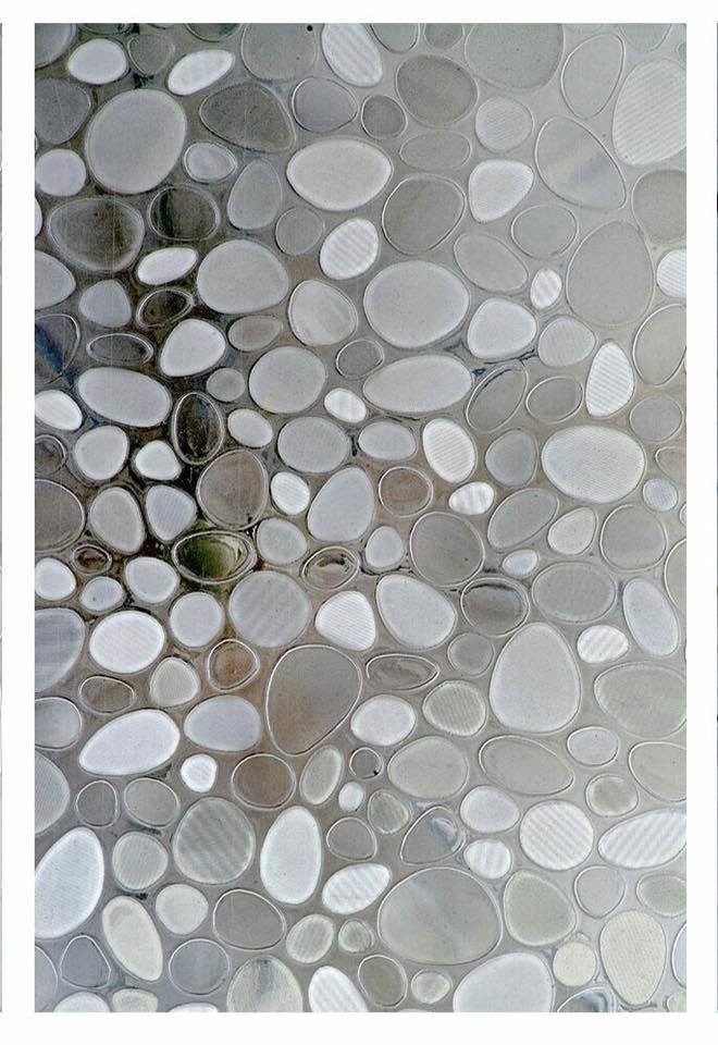 Pebble Pattern Obscure Glass