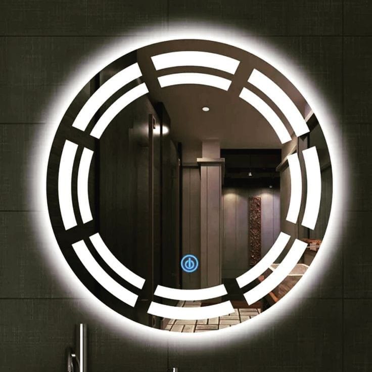 Round Circle LED Mirror